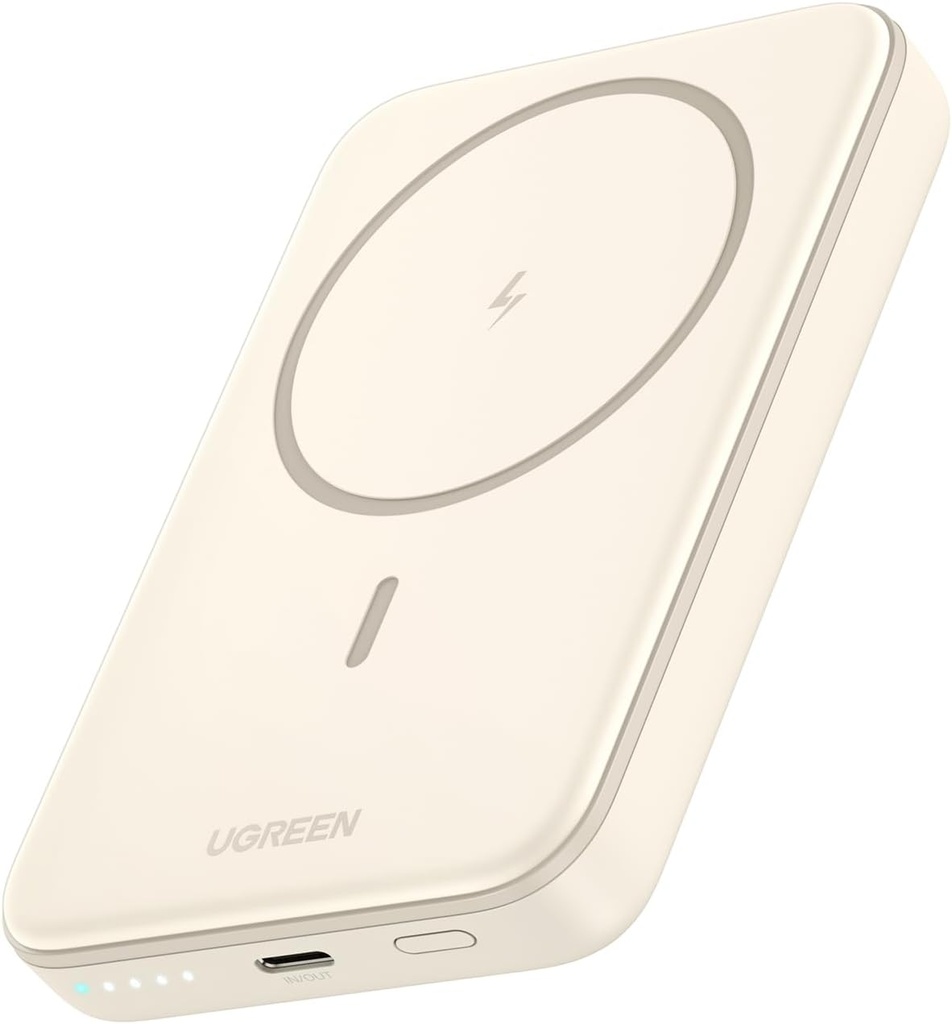 UGREEN 25208 -  Magnetic Power Bank, 10,000mAh Wireless Portable Charger, PD 20W Fast Charging Battery Pack with USB-C for Magsafe