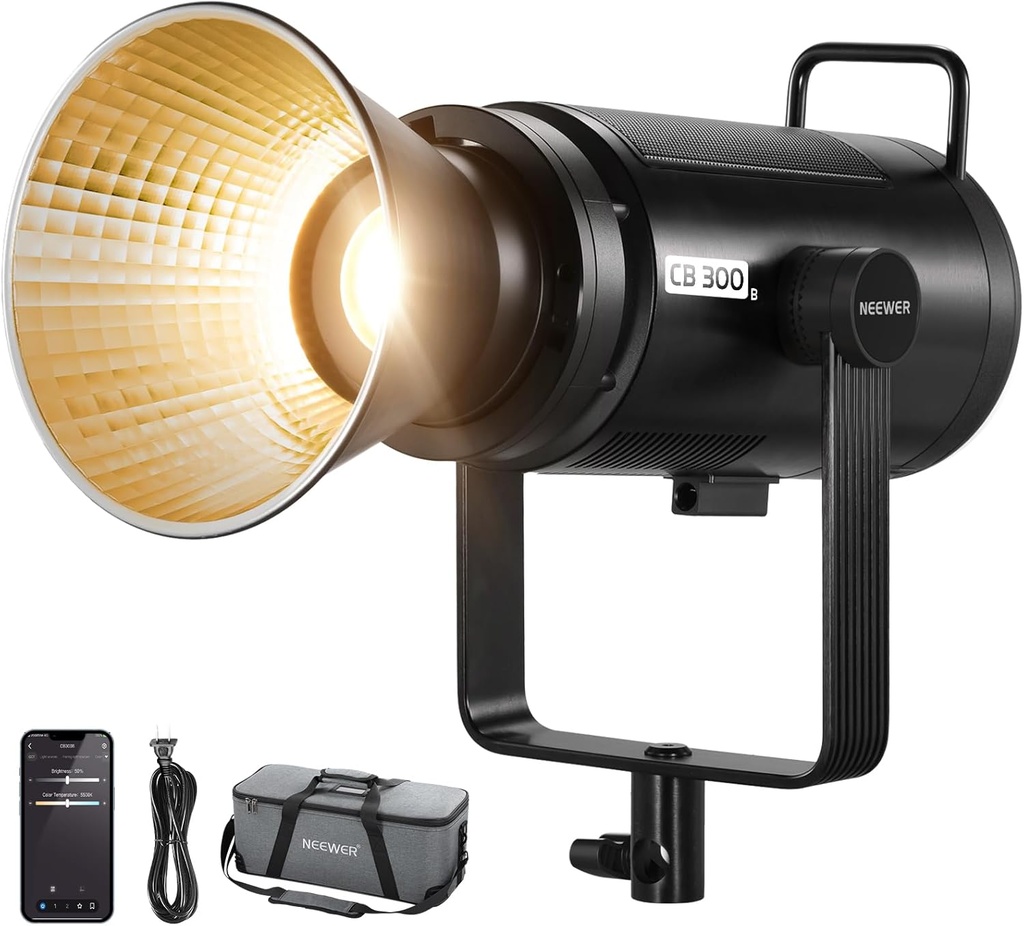 NEEWER CB300B 320W LED Video Light with 2.4G/APP Remote Control 10103256