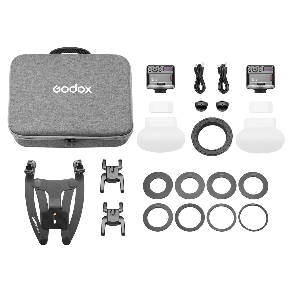 GODOX MF12-DK3 - Twin Dental Photography Macro-Flash Kit