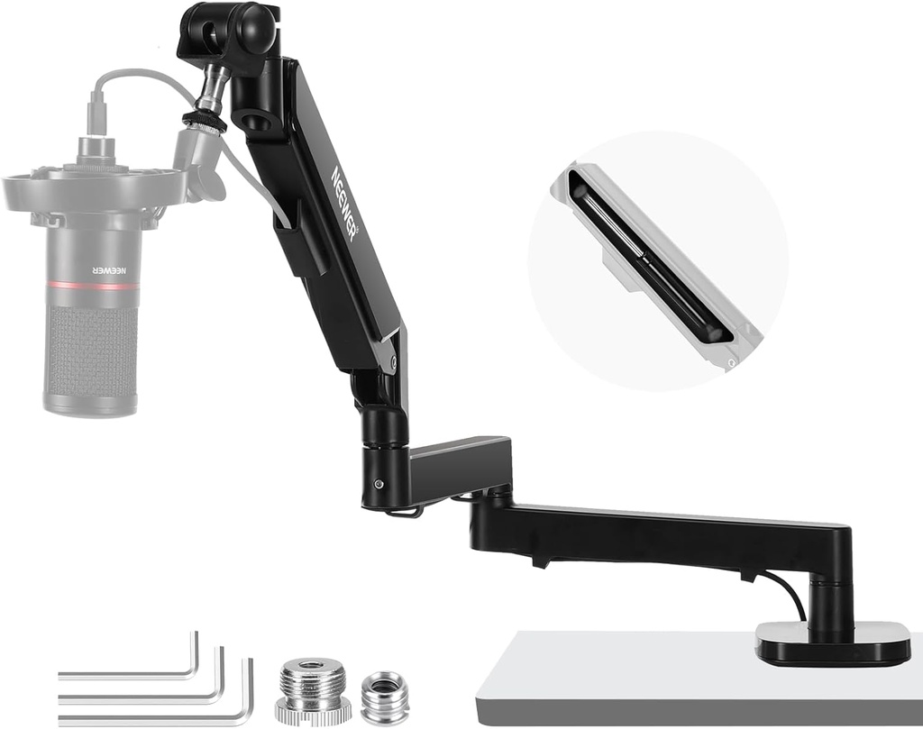 Neewer Low Profile Mic Arm Desk Mount Microphone Stand  21000051