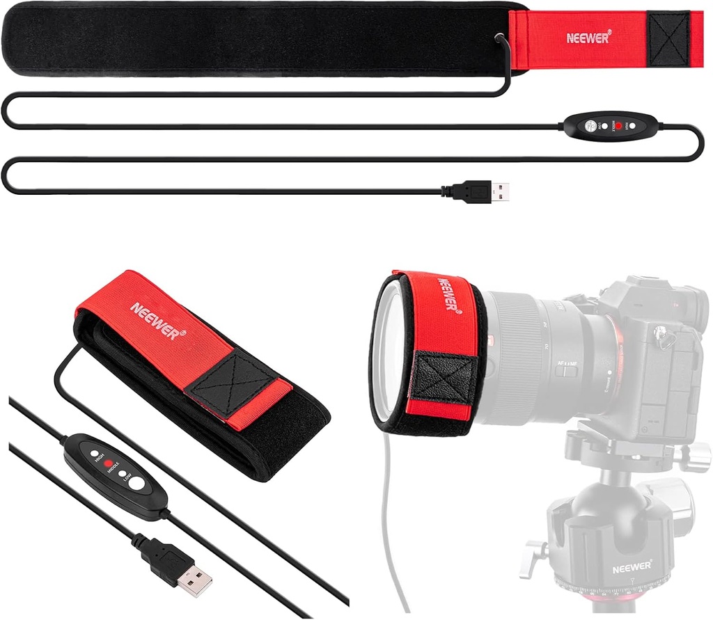 NEEWER 500MM LENS USB HEATER WARMER DEW 33000032