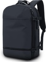 Vacuum laptop backpack with vacuum pump anti-theft lock fits