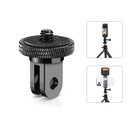 Puluz PU705B – محول تثبيت للكاميرات الرياضية ببرغي معدني مقاس 1/4 بوصة للترايبود (أسود)