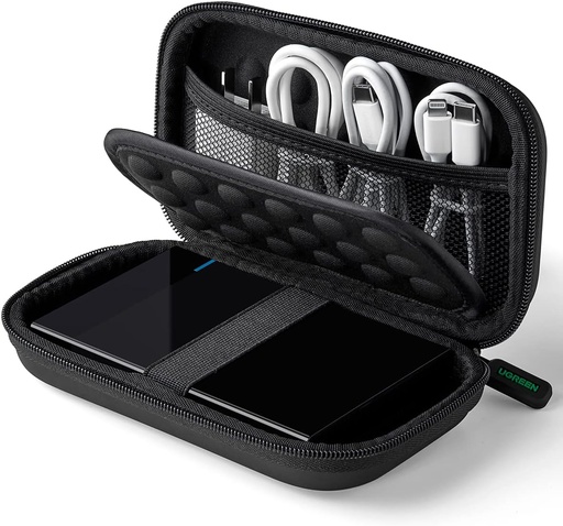 UGREEN 40707 - 2.5 Inch External Hard Drive Case Cover Shockproof Storage Bag Electronic Accessories Waterproof Bag