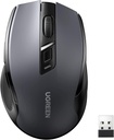UGREEN 90855 - Wireless Mouse 2.4G with USB Receiver, 5-Level 4000 DPI 6 Buttons,18 Months Battery Life Cordless Mouse