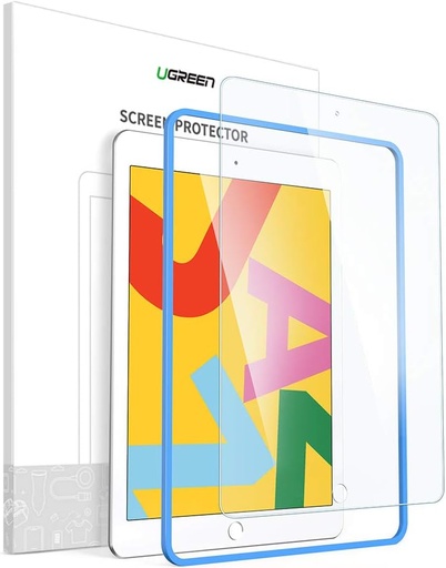 UGREEN 80352 - UGREEN Edge HD Protective Film with Easy Install Kit for iPad 10.2inch (2019) (1-Pack)