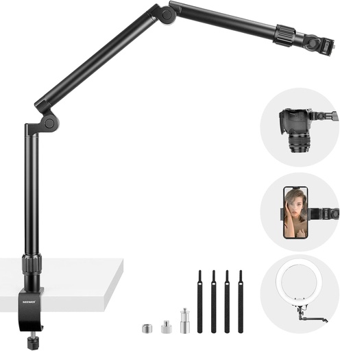 NEEWER FLEXIBLE OVERHEAD CAMERA MOUNT DESK STAND 10101599