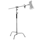 NEEWER 320cm Stainless Steel C-Stand with Boom Arm 10103338