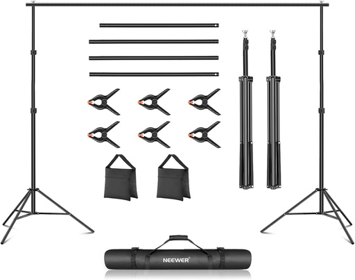 Neewer 2 Pack Photo Studio Chroma Backdrop Support System 90101114