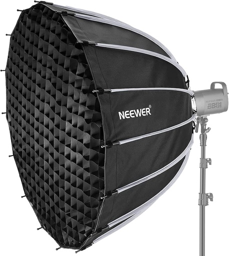 NEWWER 55CM DEEP PARABOLIC QUICK RELEASE SOFTBOX WITH HONEYCOMB GRID 10102646