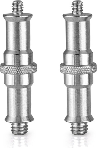Neewer 1/4"-20 Male to 3/8"-16 Male Studs (2-Pack) 10100342