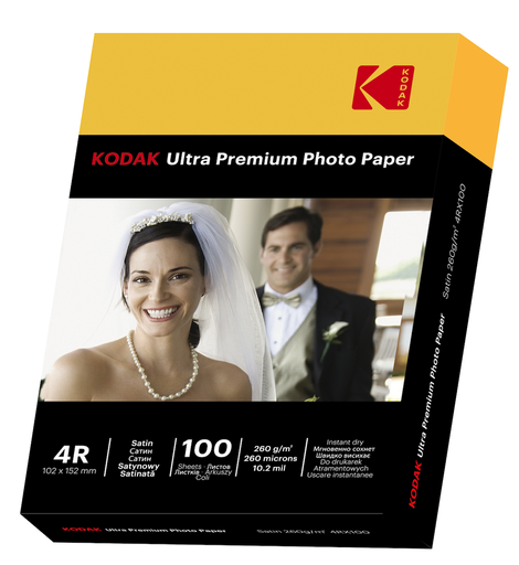 KODAK Ultra Premium Satin 10X15 260g 100 sheets
