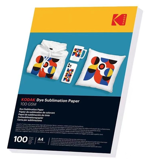 KODAK Dye Sublimation Paper A4 100 sheets
