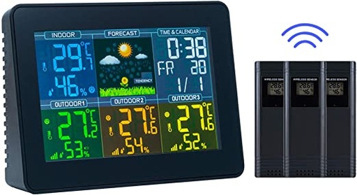 Mcbazel WEA-289 Digital Weather Station 5.6" Color Screen