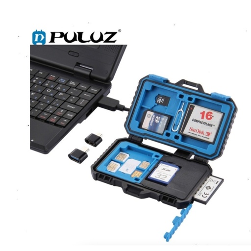 علبة حفظ بطاقات الذاكرة Puluz PU5004