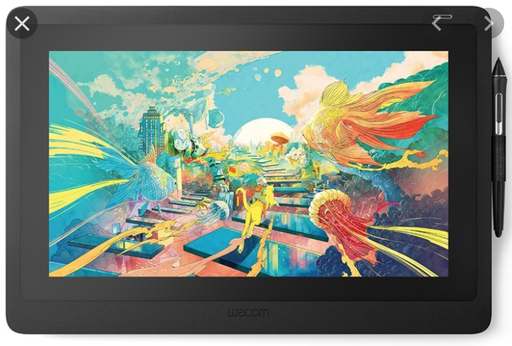Wacom Cintiq 16 Drawing Display (Model: DTK1660K0B)