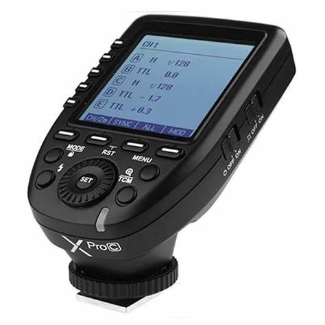 مشغل فلاش لاسلكي Godox Xpro-C TTL لكاميرات كانون