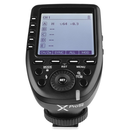 مشغل فلاش لاسلكي Godox Xpro-N TTL لكاميرات نيكون