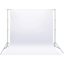 خلفية استوديو تصوير Neewer 3x6 متر 100% موسلين نقي قابلة للطي (خلفية فقط) - بيضاء (10083672)