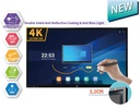 Interactive Panel - (DTG-86-V100) 86" Multi-Touch Panel [ 4K ] - Android Build-in- 86" LED 4K panel (Input & Output: 4K/2K/FHD) - Android Build-in with Android 12 - V100 (8+128) - Eye Sight Protection Tempered Glass - Sound System 15 W x 2 - Remote Control, HDMI Cable, USB Cable - 20-Point touch - Hanshin IWB Software License