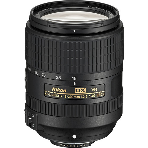 عدسة نيكون AF-S DX NIKKOR 18-300 مم f/3.5-6.3G ED VR