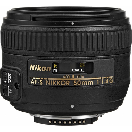 عدسة نيكون AF-S NIKKOR 50مم f/1.4G